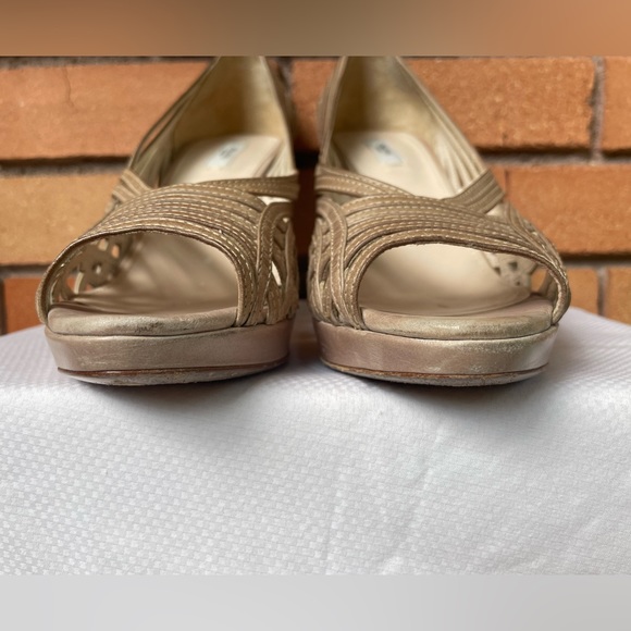 Prada Open Toe Heels Size 40 - Picture 5 of 12